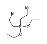 bis(2-bromoethyl)-diethoxysilane Structure