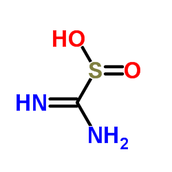 Thiourea dioxide Structure