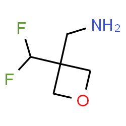 [3-(difluoromethyl)oxetan-3-yl]methanamine structure