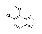 5-Chloro-4-methoxybenzofurazane结构式