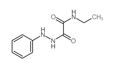 N-ethyl-2-oxo-2-(2-phenylhydrazinyl)acetamide结构式