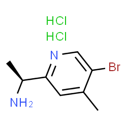 (s)-1-(5-bromo-4-methylpyridin-2-yl)ethanamine dihydrochloride picture