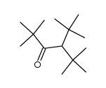 4-(1,1-dimethylethyl)-2,2,5,5-tetramethyl-3-hexanone Structure