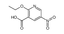 3-Pyridinecarboxylicacid,2-ethoxy-5-nitro-(9CI) Structure