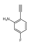 Benzenamine, 2-ethynyl-5-fluoro- (9CI) picture