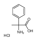 (2R)-2-amino-2-phenylpropanoic acid,hydrochloride Structure