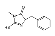 (5S)-5-benzyl-3-methyl-2-sulfanylideneimidazolidin-4-one Structure