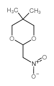 5,5-dimethyl-2-(nitromethyl)-1,3-dioxane结构式