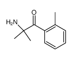 Propiophenone,2-amino-2,2-dimethyl- (7CI,8CI) structure