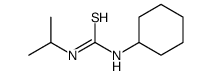 1-cyclohexyl-3-propan-2-ylthiourea结构式