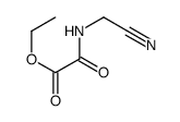 Acetic acid, [(cyanomethyl)amino]oxo-, ethyl ester (9CI) Structure