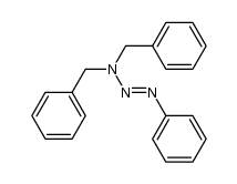 3,3-dibenzyl-1-phenyl-triazene Structure