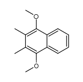 2,3-dimethyl-1,4-dimethoxynaphthalene Structure