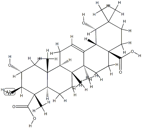 2α,3β,19α-Trihydroxyoleana-12-ene-23,28-dioic acid picture