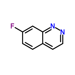 Cinnoline, 7-fluoro- (9CI) structure