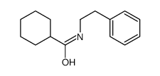 N-(2-phenylethyl)cyclohexanecarboxamide Structure