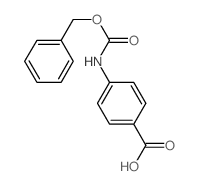 4-Phenylmethoxycarbonylaminobenzoic Acid Structure