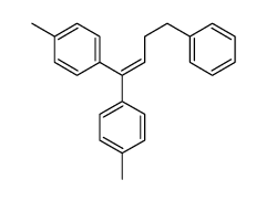 1-methyl-4-[1-(4-methylphenyl)-4-phenylbut-1-enyl]benzene Structure