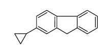 2-cyclopropyl-9H-fluorene结构式