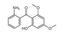 (2-aminophenyl)-(2-hydroxy-4,6-dimethoxyphenyl)methanone Structure