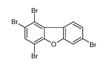1,2,4,7-tetrabromodibenzofuran结构式