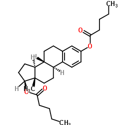 3,17-Divalerate Estradiol结构式