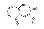 9-methoxyheptalene-1,8-dione Structure