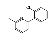 2-(2-chloro-phenyl)-6-methyl-pyridine结构式