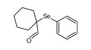 1-phenylselanylcyclohexane-1-carbaldehyde Structure