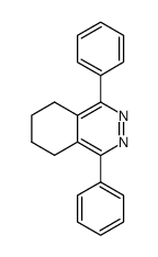 5,6,7,8-Tetrahydro-1,4-diphenylphthalazine结构式