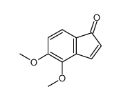 1H-Inden-1-one,4,5-dimethoxy-(9CI) structure