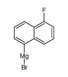 (5-fluoronaphthalen-1-yl)magnesium bromide结构式