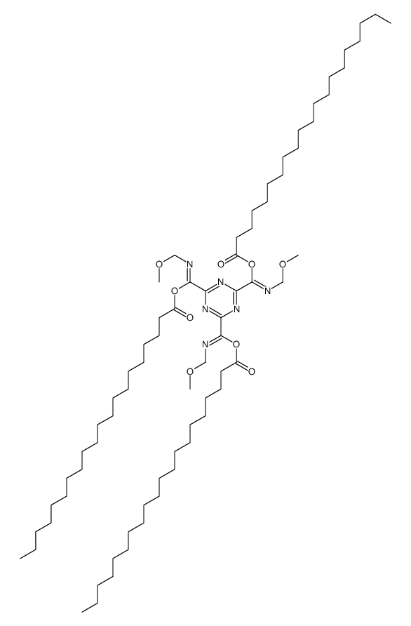 Tris(icosanoic acid)1,3,5-triazine-2,4,6-triyltris[[(methoxymethyl)imino]methylene] ester picture