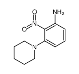 2-nitro-3-(piperidin-1-yl)aniline Structure