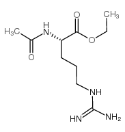 ethyl (2S)-2-acetamido-5-(diaminomethylideneamino)pentanoate,hydrochloride结构式