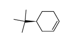 (4S)-(-)-4-tert-butylcyclohexene结构式