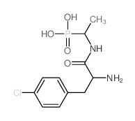 1-[[2-amino-3-(4-chlorophenyl)propanoyl]amino]ethylphosphonic acid picture