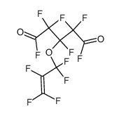 Perfluoro(3-allyloxyglutaroyl) Fluoride Structure