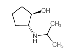 (1R,2R)-2-(propan-2-ylamino)cyclopentan-1-ol structure