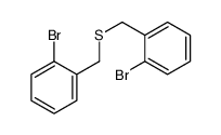 1-bromo-2-[(2-bromophenyl)methylsulfanylmethyl]benzene Structure