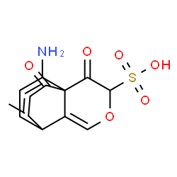 6-amino-1,3-dioxo-1H,3H-naphtho[1,8-cd]pyransulphonic acid structure