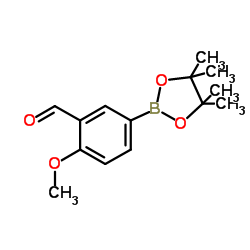 2-methoxy-5-(tetramethyl-1,3,2-dioxaborolan-2-yl)benzaldehyde Structure