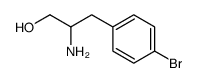 2-amino-3-(4-bromophenyl)propanol结构式