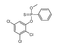 methoxy-phenyl-sulfanylidene-(2,3,5-trichlorophenoxy)-λ5-phosphane结构式