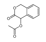 (3-oxo-1,4-dihydroisochromen-4-yl) acetate Structure