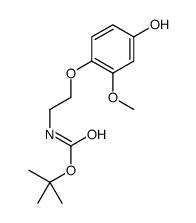 N-叔-Boc-2-(4-羟基-2-甲氧基苯氧基)-乙胺图片