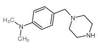 N,N-dimethyl-4-(piperazin-1-ylmethyl)aniline structure