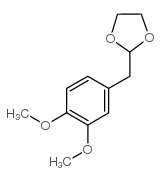 4-(1,3-DIOXOLAN-2-YLMETHYL)-1,2-DIMETHOXYBENZENE structure