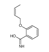 o-(2-Butenyloxy)benzamide Structure