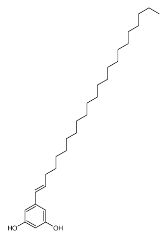 5-tricos-1-enylbenzene-1,3-diol Structure